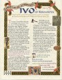 St. Ivo or ives scroll